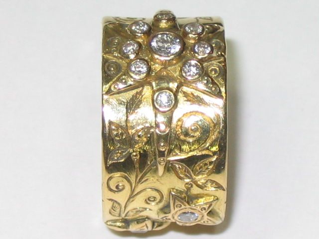 Star Eternity — 18k gold · diamonds